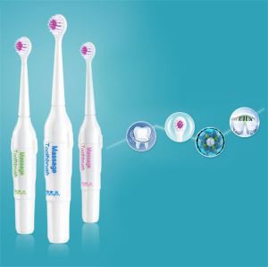 Pehme harjastega pöörlev hambahari